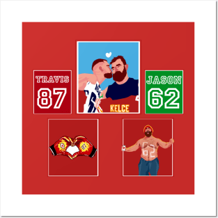 Jason Kelce x Travis Kelce - Highlights Posters and Art